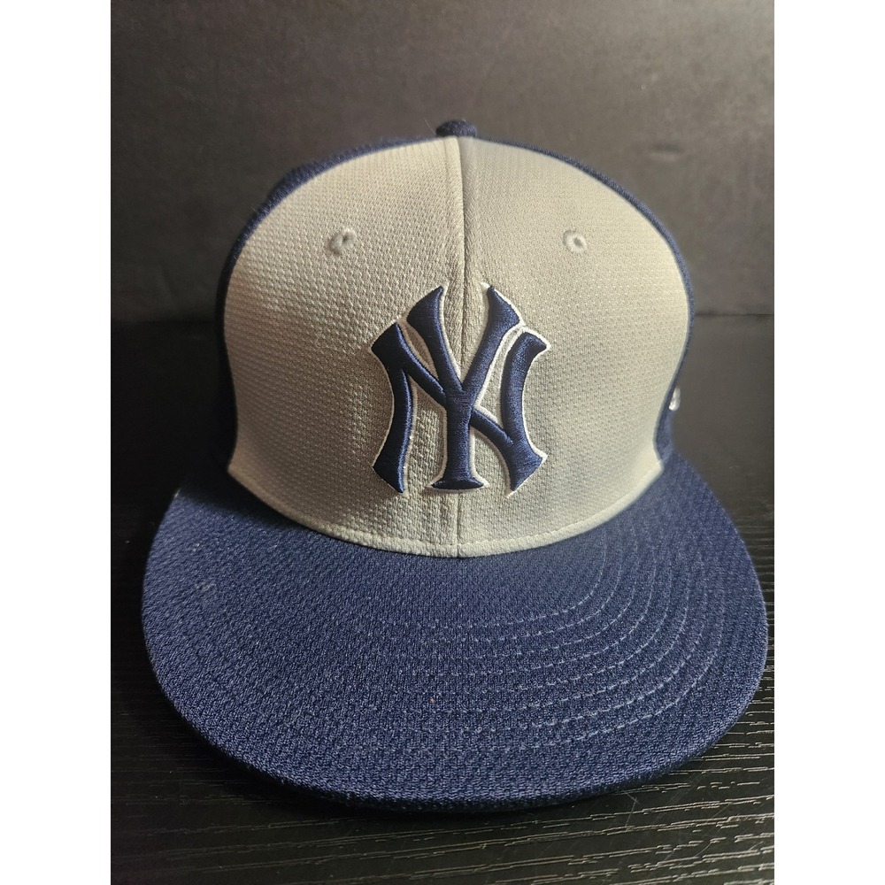 OC Sports New York Yankees Team MLB Hat Navy Grey Adjustable Baseball Cap OSFM